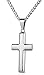 Jstyle Jewelry Mens Womens Stainless Steel Cross Necklace Pendant 24 Inch Chain