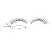 LAMIX Magnetic Eyelashes 5 Magnets to Use With Magnetic Eyeliner（Only 1 Pair of Magnetic Lashes）