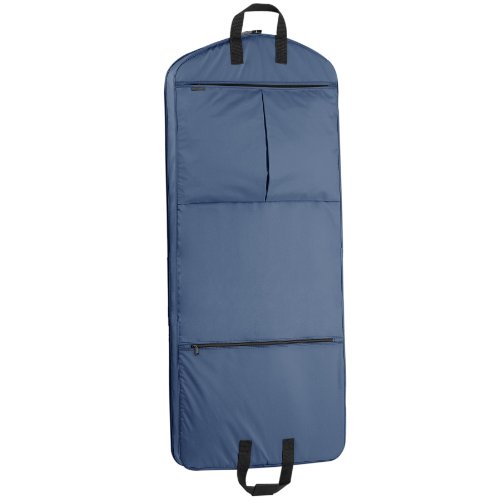 Wally Bags Luggage 52" Garment Bag with Pockets, Navy