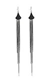 Womens Super Long Tassel Eardrop Dangle Earring Dangling Earrings