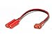 Charger Cable Adapter: Deans T-Plug Female to HXT4mm Redcat 4.0mm Bullet Banana Hobbyking Turnigy Male (Wires Cables Leads Plugs LiPo Battery) by GT Power