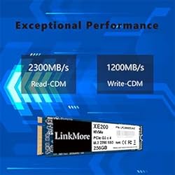 LinkMore XE200 256GB PCIe Gen3 NVMe M.2 2280
