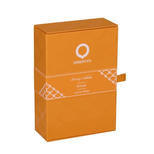 Orientica Soleil Eau De Parfum 80ml – Notes of Star Anise, Ginger, Vanilla, Almond, Musk - Soft Floral Oriental Arabic Perfume for Women & Men