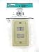 Panduit CFPE4EIY 1-Gang 4-Port Faceplate, Electric Ivory