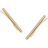 Humble Chic Women's Solid Bar Ear Climbers - Minimal Modern Crawler Stud Cuff Earrings
