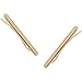 Humble Chic Women's Solid Bar Ear Climbers - Minimal Modern Crawler Stud Cuff Earrings