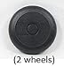 Eureka Mighty Mite Vacuum Rear Wheels (2pk) Part# 15409-119N primary