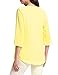 ACEVOG Womens Casual Scoop Neck Loose Top 3/4 Sleeve Chiffon Blouse Shirt Tops