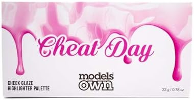 Models Own Cheat Day Cheek Glaze Highlighter Palette - 22g