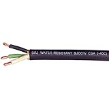 Carol 10 AWG 3C SJOOW Power Cable 25 ft.