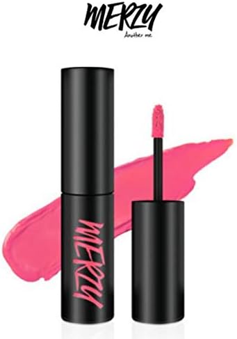 Merzy The First Velvet Tint #V5 Peach Crush Power Long Lasting Liquid Lipstick Made in Korea, Korean Cosmetics #Dab1026