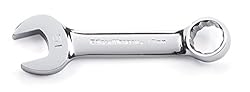 GEARWRENCH 12 Pt. Stubby Combination Wrench, 17mm