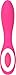 pure love G-Spot Silicone Vibrator, Rechargeable, Water-Resistant and Multi Function, Adult Sex Toy, Pink