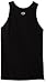 Champion Men's Classic Jersey Ringer Tank Top, Black, 2XL