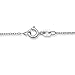 Sterling Silver Created White Opal & Amethyst CZ Oval Pendant with 18