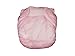 Haian Adult Incontinence AIO Velcro PVC Diapers Color Transparent Pink (Medium)