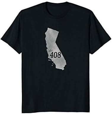 408 Santa Clara California Area Code T-Shirt