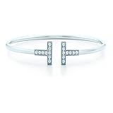 925 Sterling Silver T Cuff Bracelet,14K Gold Plated,Dainty Adjustable Bangle T Bar Bracelet