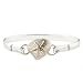 Elegant Nautical Seashell Starfish Changeable Tension Bracelet, Rope Style