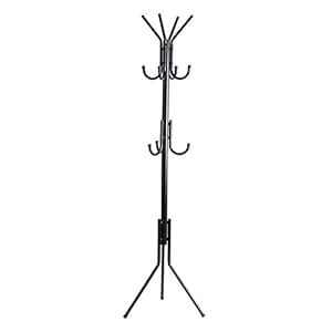 LANGRIA Perchero Metálico Árbol de Pie para Colgar Ropa en Garaje