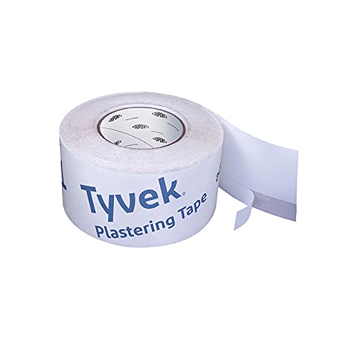 Tyvek Dupont Plastering Tape, Window Tape 80mm X 25m
