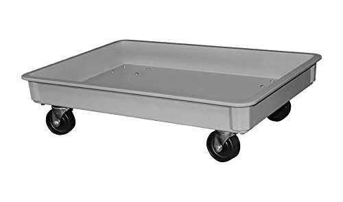 Mfg tray 8701485136 dolly with 3" casters for stacking conta…