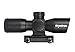 Monstrum 4x30 Ultra-Compact Rifle Scope with Illuminated Range Finder Reticle | Black