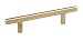 Bar Pulls 3-3/4 in (96 mm) Center-to-Center Golden Champagne Cabinet Pull primary