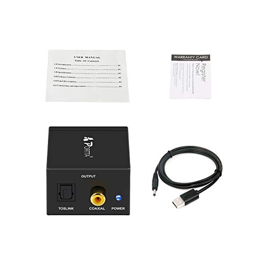 6 Portta+Digital+Optical+Coaxial+Converter