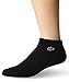 Lacoste Mens Sport Low Cut Sock Socks, Black/White, L
