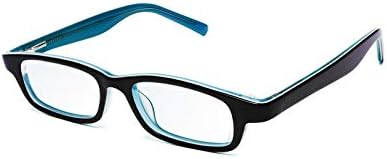 Eyejusters, Self-Adjustable Glasses, Multilayer, Black & Blue