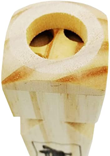 Solid Wood Train Whistle 4 Tone, Role Play Lover Wooden Whistle Thomas for Educational Party favorsToy Gift Prop Contest or Carnival Prize