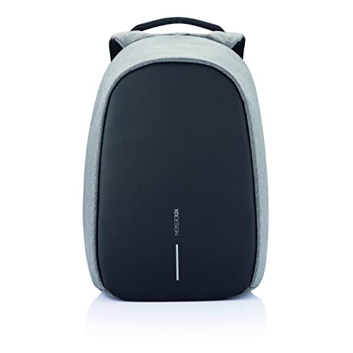 XD Design Bobby Pro AntiTheft Backpack Grey USB/Type C (Unisex Bag
