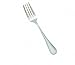Winco 0036-06, 7-Inch Deluxe Pearl Extra Heavy 18/8 Stainless Steel Salad Fork, Classic Old Fashioned Flatware, 12/Pack primary