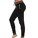 Coco-Limon Jogger Pants For Women, Long Fleece Sweatpant, Side Pockets