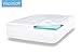 ViscoSoft 4 Inch Pillow Top Memory Foam Mattress Topper Full - Cooling Hybrid Lux Dual Layer Bed Mattress Pad - CertiPur-US Certified