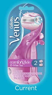 GILLETTE VENUS SPA BREEZE 2 IN 1 RAZOR PLUS SHAVE GEL BARS