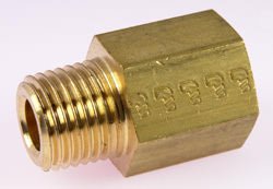 bsp female male npt adaptor inch bspt brass