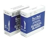 Surgical Blade Non-sterile Carbon Steel Box of 100 #11 Straight Swan Morton