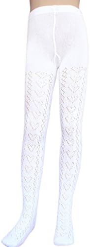 JHosiery Girls Seamless Cotton School Pogile Tights for Sensitive Feet