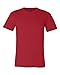 Bella + Canvas Unisex Jersey Short-Sleeve T-Shirt XL RED