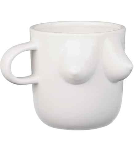 Amazon.com: Generic Boob Mug Coffee Tea Cup Boobie Tits Gag Humor