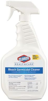 Bleach Germicidal Cleaner, Unscented, 22 Oz Spray Bottle By: Clorox Healthcare