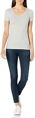 Amazon Essentials Women's 2-Pack Slim-Fit Short-Sleeve V-Neck T-Shirt 5 Amazon Essentials Women's 2-Pack Slim-Fit Short-Sleeve V-Neck T-Shirt