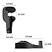 Purse Holder for Car,Madeggs Durable Car Purse Holder,Universal Car Purse Hook Car Accessories for Women(4 Pack,Black)