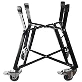 Dracarys Rolling Cart for Big Green Egg Accessories Rolling Nest with Heavy Duty Locking Caster Wheels Powder Coated Steel Rolling Outdoor Cart for Large Big Green Egg Kamado Joe Grill Stand