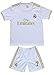 SecenMerch 2019/2020 New Hazard No #7 Real Madrid Home White Kids Soccer Jersey Kit Shorts Socks Set Youth Sizes