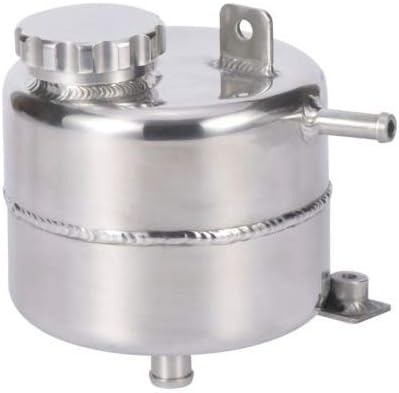 Anngo Aluminium Radiator Coolant Water Overflow Expansion Tank Reservoir for Mini Cooper (Polished)