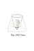 Lolli Living Seaglass Grey Zig Zag Lamp Shade