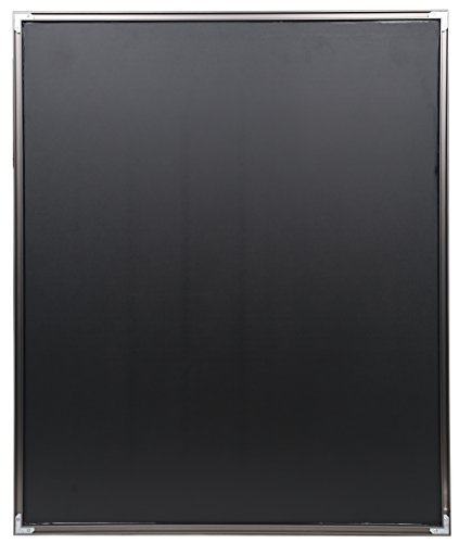 Nielsen Bainbridge 24x30 Rectangular Aluminum Wall Mirror | Vanity Mirror, Bedroom or Bathroom | Hangs Horizontal or Vertical | Nickel